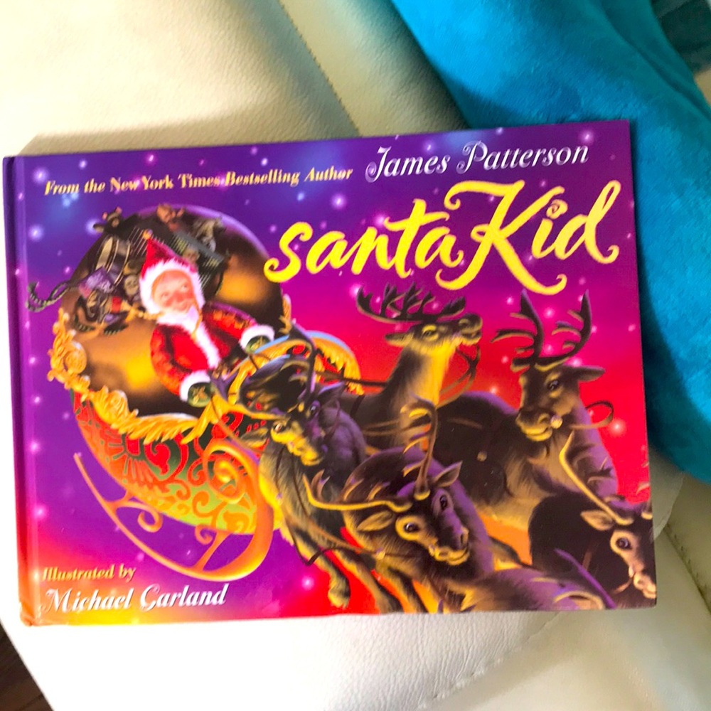 BOOK/CHRISTMAS BY James patterson NWOT. Name is: SANTA KID from best selling aut